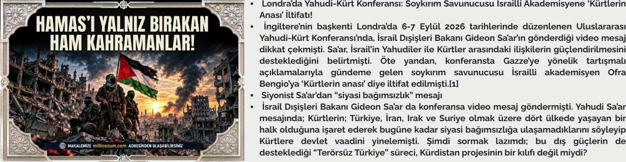 HAMAS'I YALNIZ BIRAKAN HAM KAHRAMANLAR!